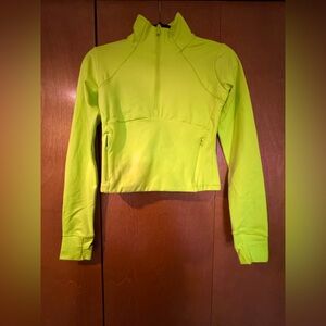 all in motion 1/2 Zip Long Sleeve Jacket with Thumbholes